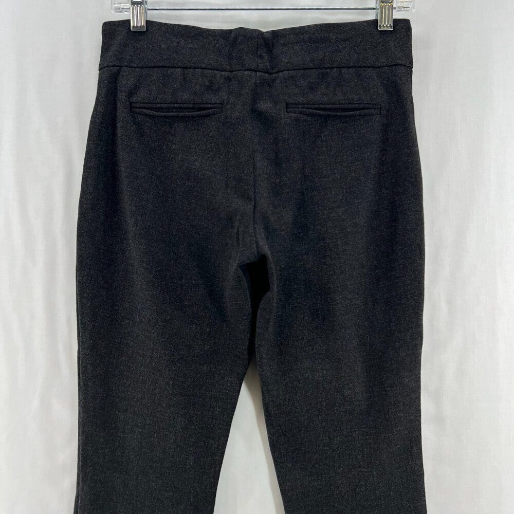 Hilary Radley Pants Womens S Skinny Ankle Mid Rise Pull On Stretch Heather Gray - Picture 5 of 10